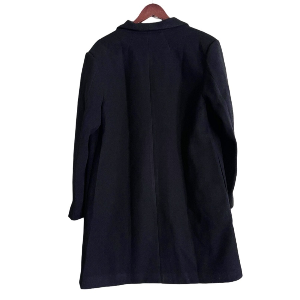 Large Black Peacoat Bankeng NWT - Picture 4 of 6